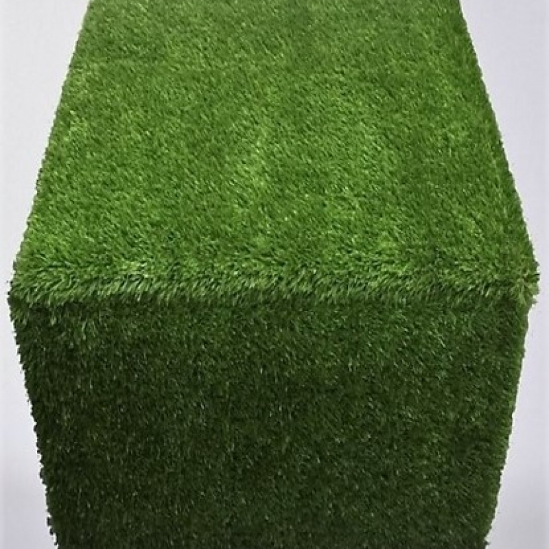 Turf Ottoman 17x17x18H