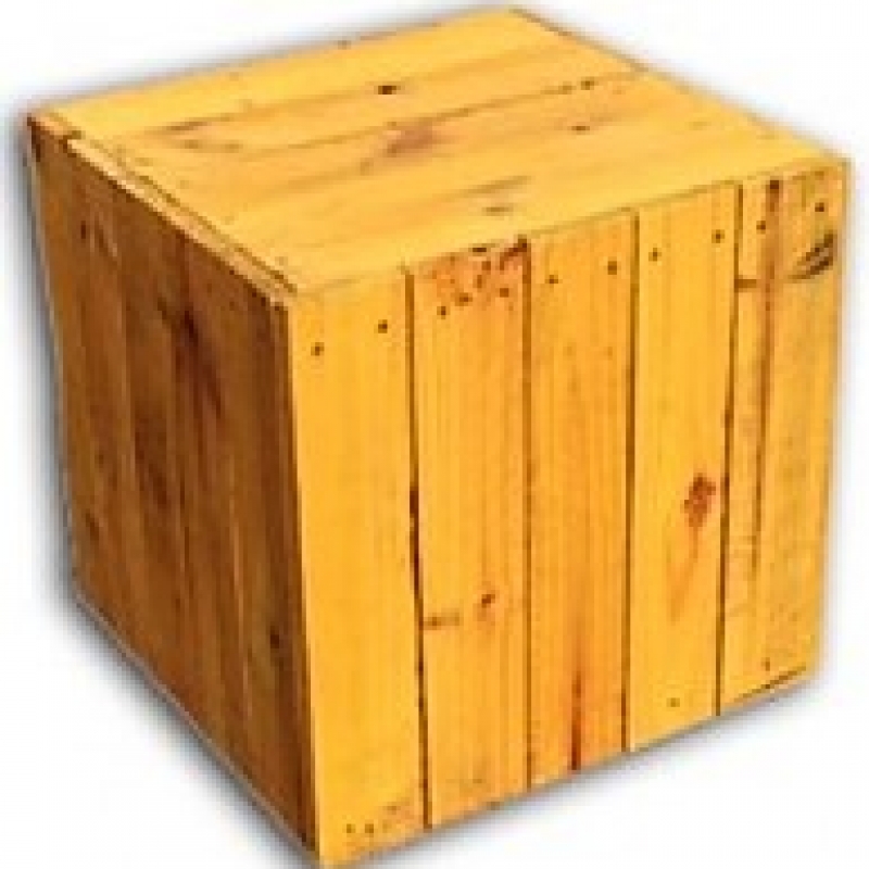 Pallet Ottoman 16x16x17H