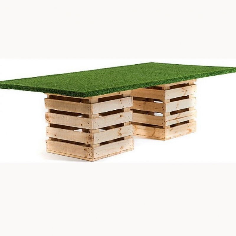 98x50x31H Turf Dining Table